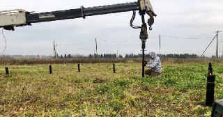 Установка винтовых свай Карабулак цена от 3116 руб.