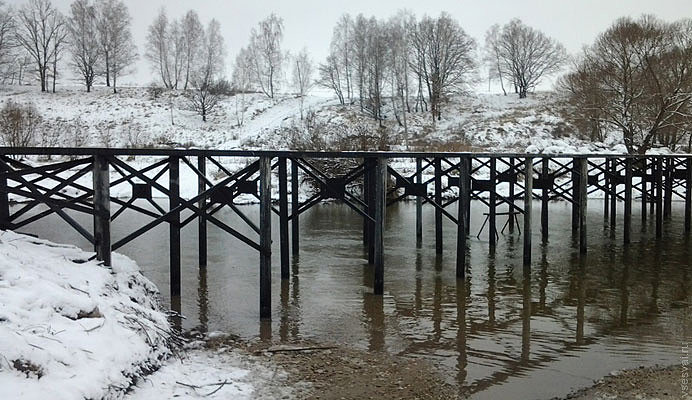 Свайные мосты: надежное решение для преодоления водных преград в Карабулаке от 57123 руб