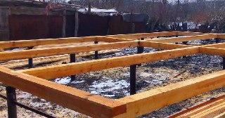 Пол на винтовых сваях Карабулак цена от 15579 руб.