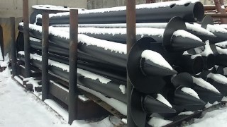 Винтовые сваи диаметром 73 мм Карабулаке цена от 1351 руб.